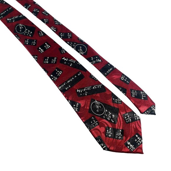 Steven Harris Mens Necktie Math Teacher Education School Office Work Dad Gift - Picture 1 of 5